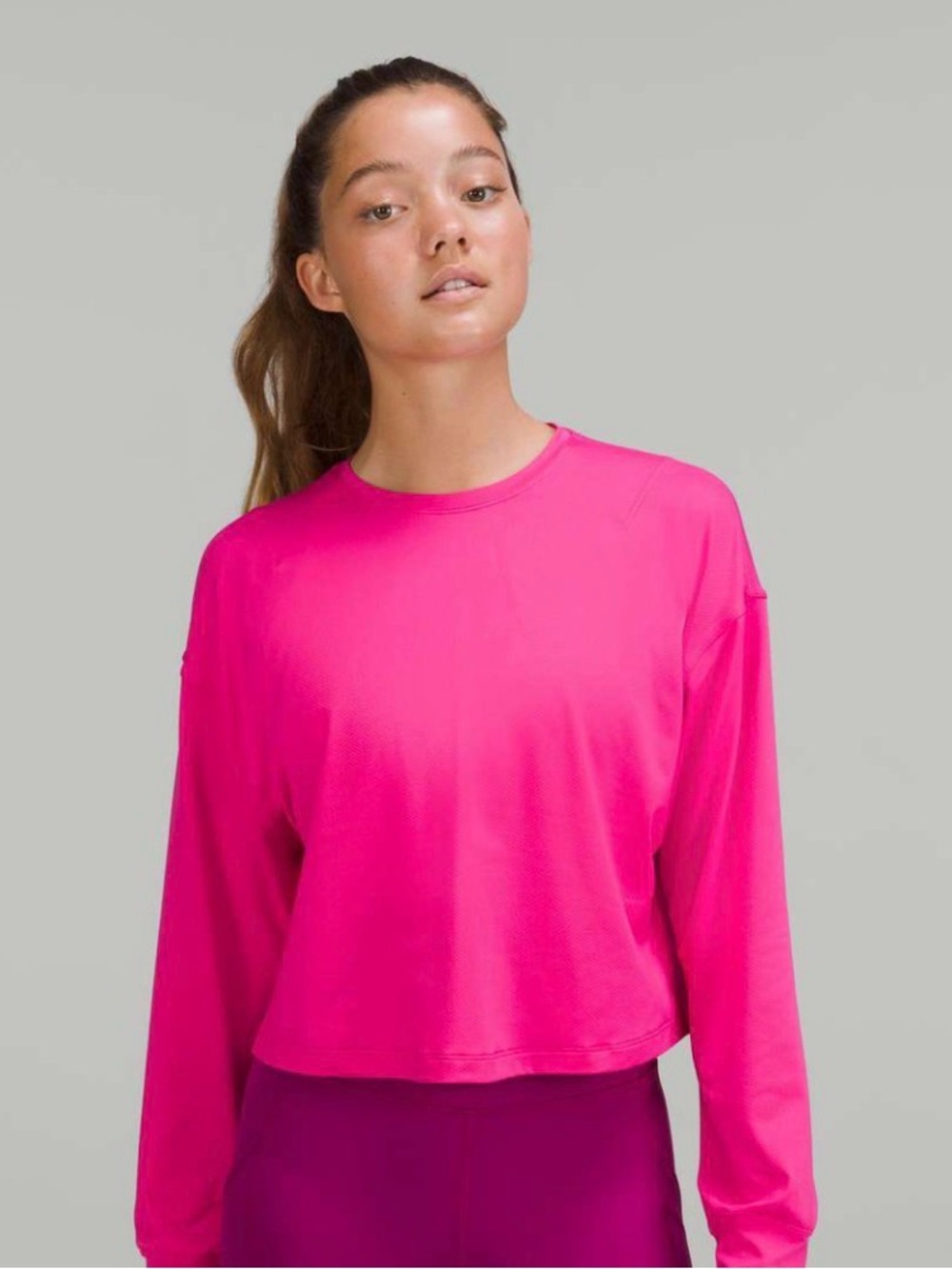 Lululemon Women's Abrasion-Resistant Training Long Sleeve Shirt